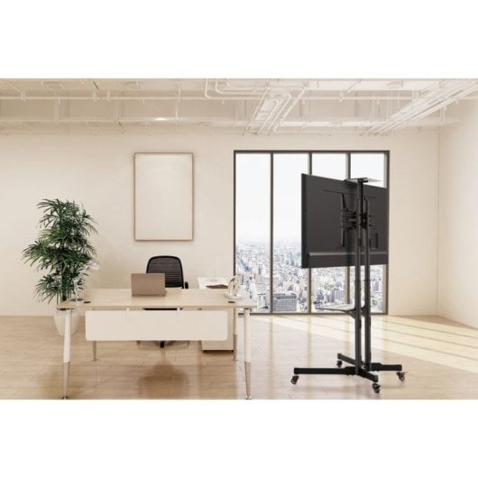 Equip Soporte de Suelo con Ruedas para Pantalla De 37"-70" Vesa 600x400 Max 50Kg