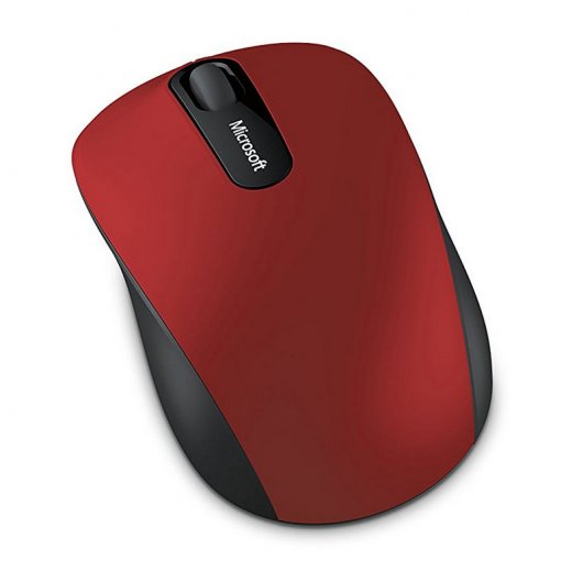 Microsoft Bluetooth Mobile Mouse 3600 Ratón Inalámbrico Rojo