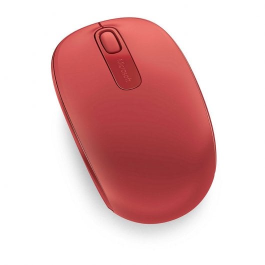 Microsoft Wireless Mobile Mouse 1850 Ratón Inalámbrico 1000DPI Rojo