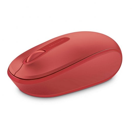 Microsoft Wireless Mobile Mouse 1850 Ratón Inalámbrico 1000DPI Rojo