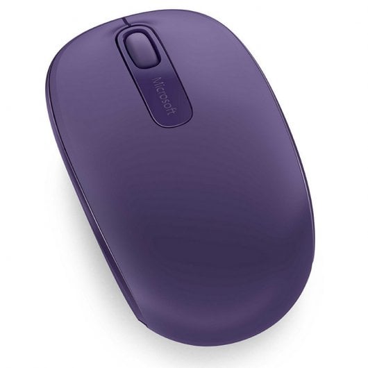 Microsoft Wireless Mobile Mouse 1850 Ratón Inalámbrico 1000DPI Morado