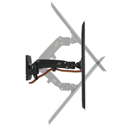 North Bayou F120 Soporte de Pared 17"-27" Vesa 100x100 Max 7Kg