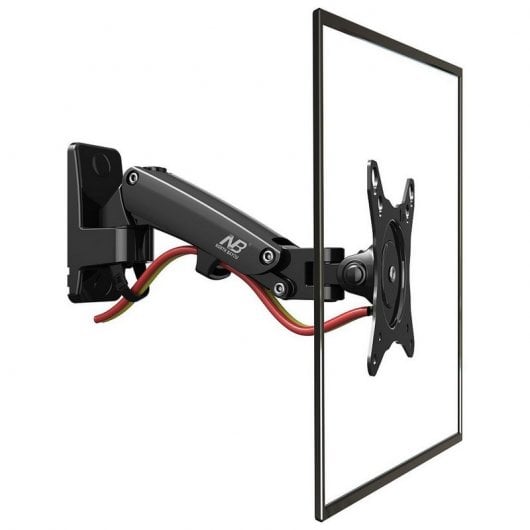 North Bayou F120 Soporte de Pared 17"-27" Vesa 100x100 Max 7Kg