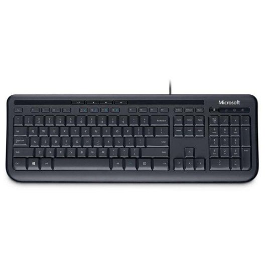 Microsoft Wired Keyboard 600 Teclado Multimedia