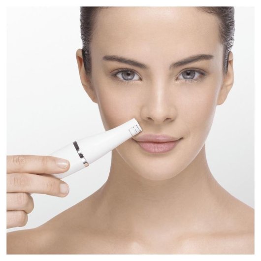 Épilateur Visage Braun FaceSpa 851V sans Fil 3-en-1 Wet & Dry Têtes