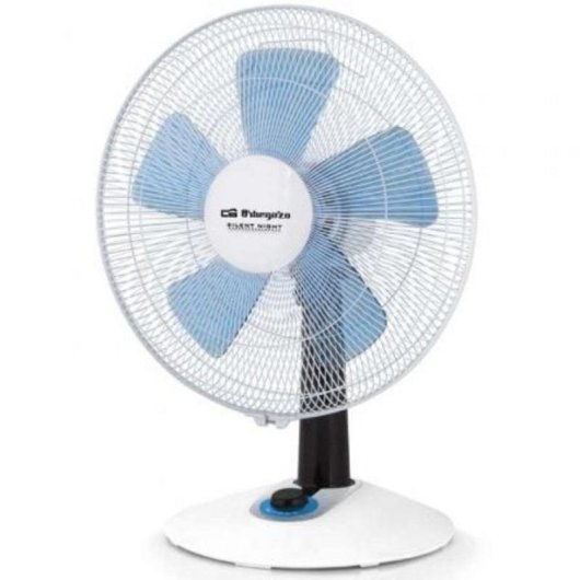 Ventilador de Sobremesa Orbegozo TF 0138 45W 4 Velocidades Oscilante Ultra Silencioso 5 Aspas
