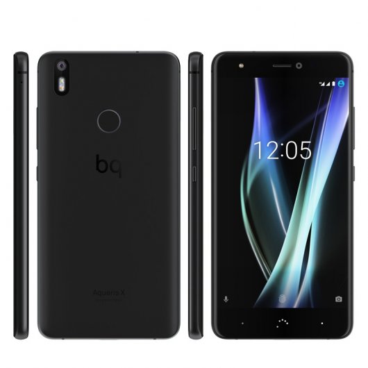 Bq Aquaris X Negro Libre Dual Sim