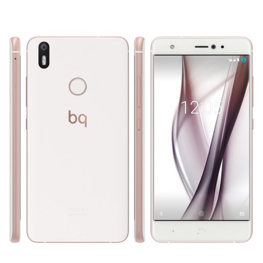 Bq Aquaris X Blanco Rosa Libre Dual Sim
