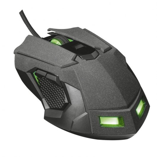 Trust GXT 158 Ratón Gaming Láser 5000DPI Negro