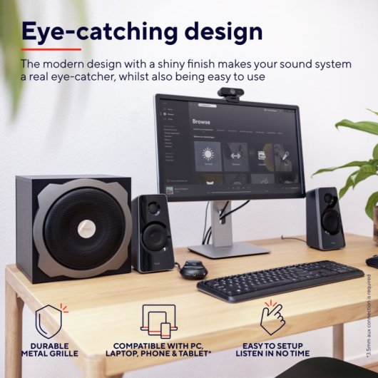 Trust Tytan 2.1 Altavoces 60W