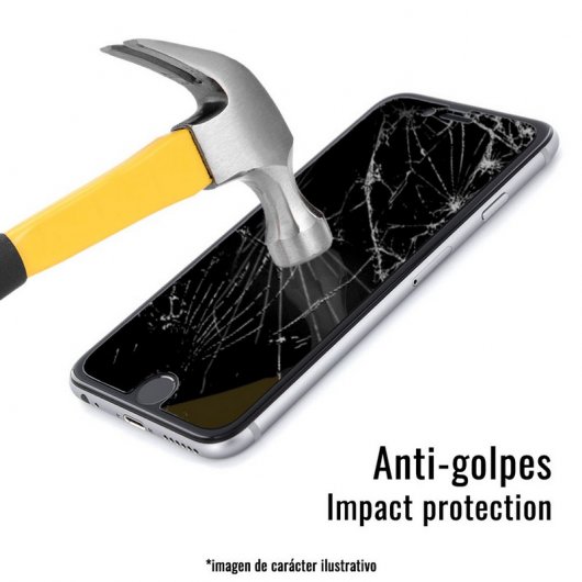 BeCool 2x Protector Cristal Templado para Bq Aquaris E5 4G/E5S