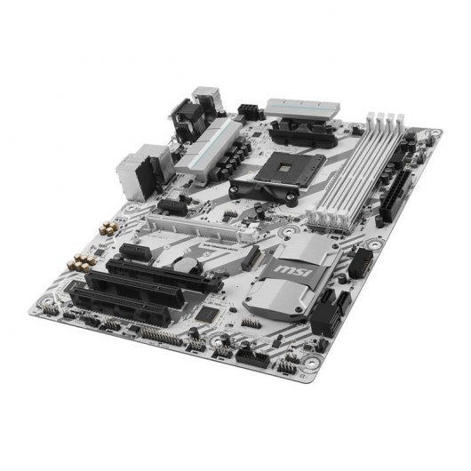 MSI B350 Tomahawk Arctic