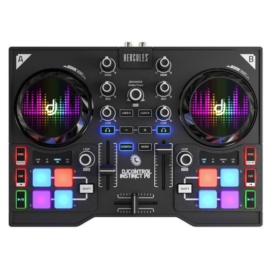 Hercules DJControl Instinct P8 Party Pack