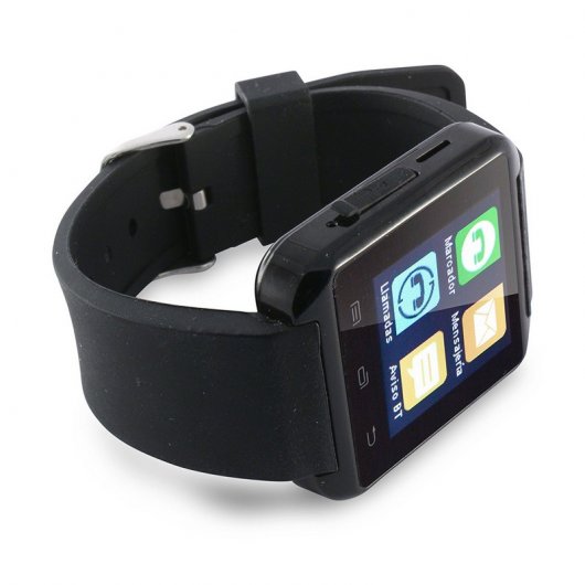 Ksix BXSW01 Smartwatch Bluetooth Negro
