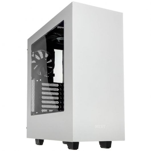NZXT S340 USB 3.0 Con Ventana Blanca y Morada