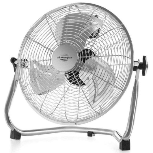 Ventoinha Industrial de Chão Orbegozo PW 1332 45W 30cm 3 Velocidades Proteção Anticapotamento Cabeça Orientável