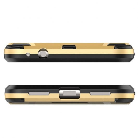 Cool Shield Funda Dorada para Huawei P8 Lite 2017