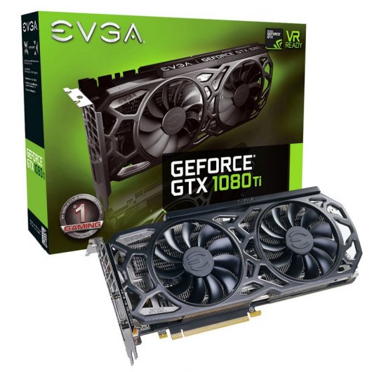EVGA GeForce GTX 1080Ti SC Black Edition Gaming 11GB GDDR5X