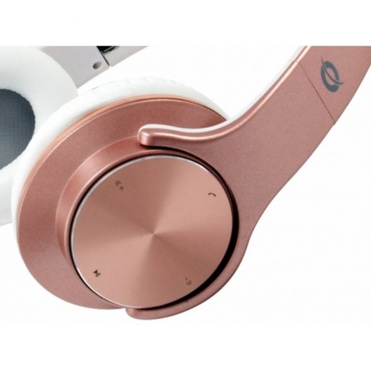 Conceptronic Eligio Auriculares Bluetooth con Función Altavoz Rosa
