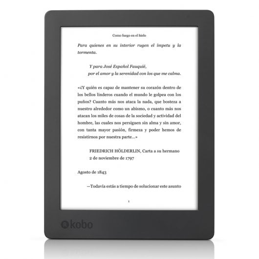 Kobo Aura H2O Edition 2 Ebook Reader 6.8" Negra