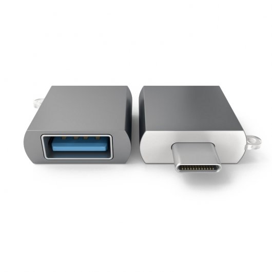 Adattatore Satechi da USB 3.0 Tipo C a USB 3.0 Femmina Grigio