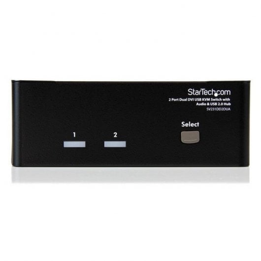 Startech Conmutador Switch KVM de 2 Puertos USB/DVI