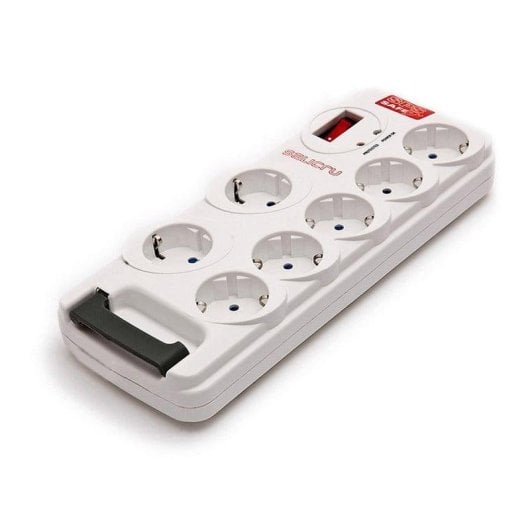 Multiprise Salicru SPS SAFE 7 Prises avec Protection Interrupteur Organisateur
