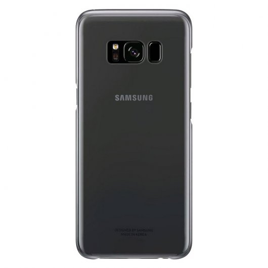 Samsung Clear Cover Dark Grey para Galaxy S8
