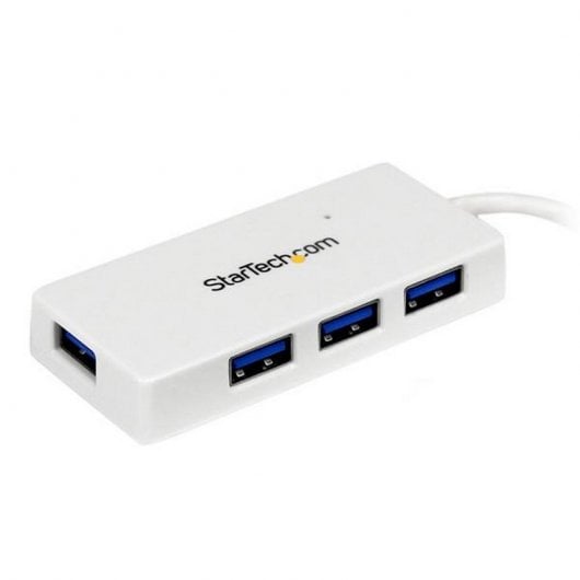 Startech Hub USB 3.0 4 Puertos Blanco