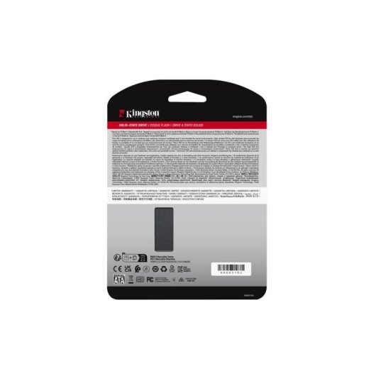 Kingston A400 240GB SSD SATA3 2,5" 500MB/s Schwarz