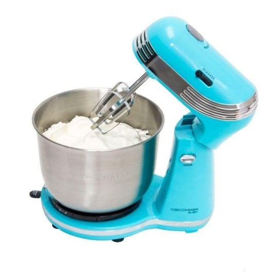 Batedeira Cecotec Cecomixer Easy Azul 250W Movimento Planetário Taça Aço 3L