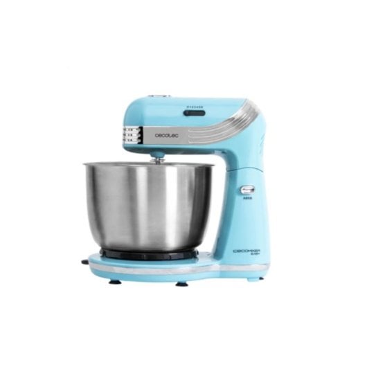 Batedeira Cecotec Cecomixer Easy Azul 250W Movimento Planetário Taça Aço 3L