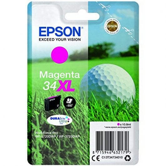 Epson 34XL Magenta Workforce Pro WF-3720DWF / WF-3725DWF