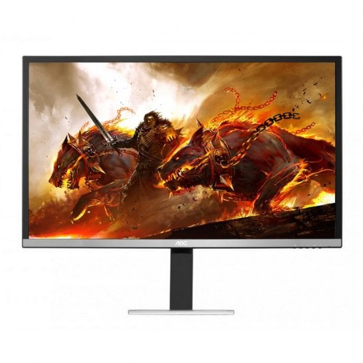AOC Q3277PQU écran plat de PC 81,3 cm (32") 2560 x 1440 pixels Quad HD LED Noir, Argent