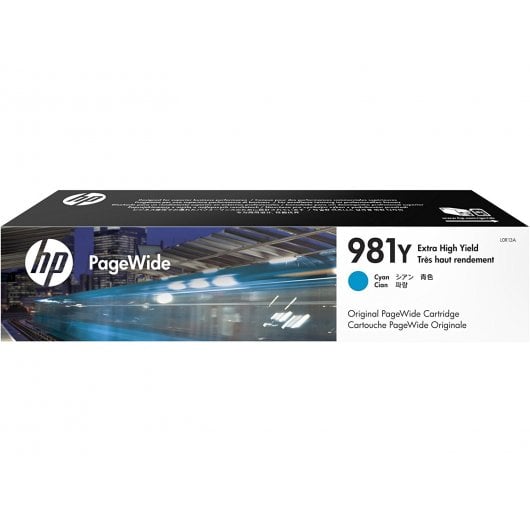 HP 981Y Cartucho PageWide Alto Rendimiento Original Cian