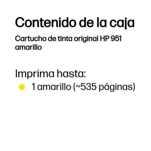 HP Cartuccia originale di inchiostro giallo 951