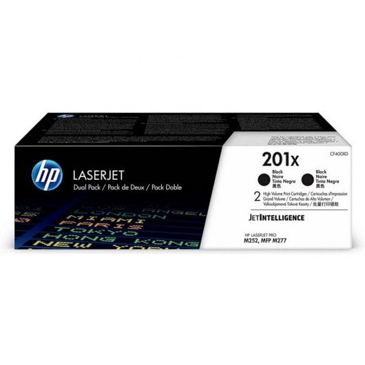 HP Pack Ahorro 201X Tóner Original Alta Capacidad Laserjet Negro