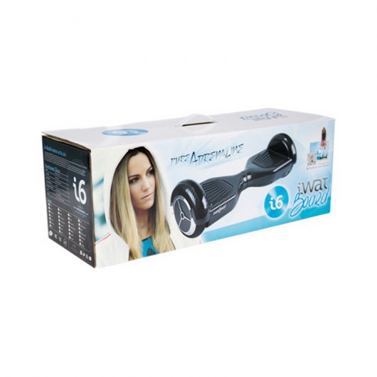 iWatboard i6 Patín Eléctrico Carbón Negro