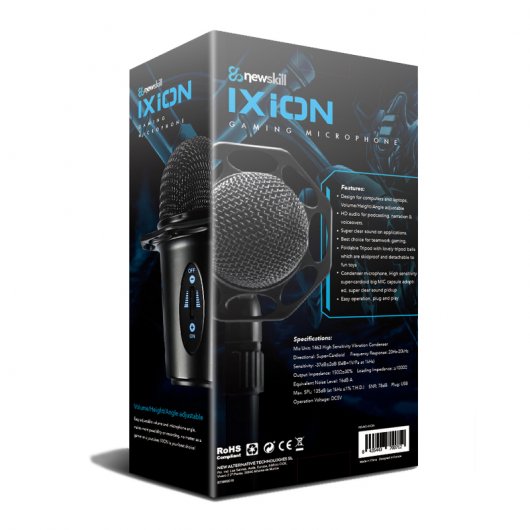 Newskill Ixion Micrófono Profesional para Gaming/Podcasting