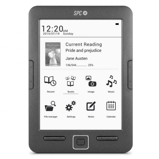 SPC Dickens Ereader 8GB 6" Negro