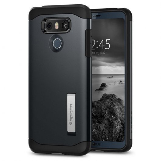 Spigen SGP Funda Slim Armor Metal Slate para LG G6