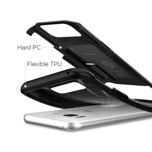 Spigen SGP Funda Slim Armor Negra para Galaxy S8 Plus