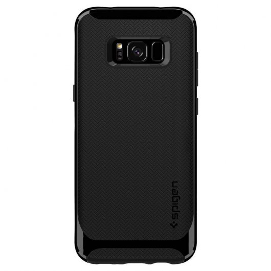 Spigen SGP Funda Neo Hybrid Shiny Negra para Galaxy S8 Plus