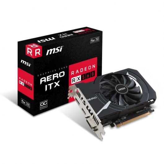 MSI Radeon RX 560 AERO ITX OC 4GB GDDR5