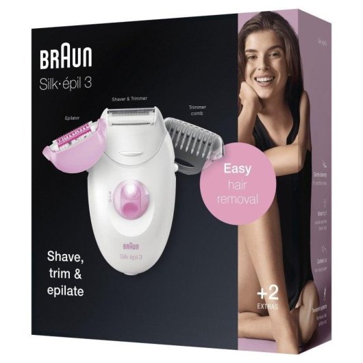 Braun Silk-épil 3-3270 Legs & Body Depiladora Eléctrica