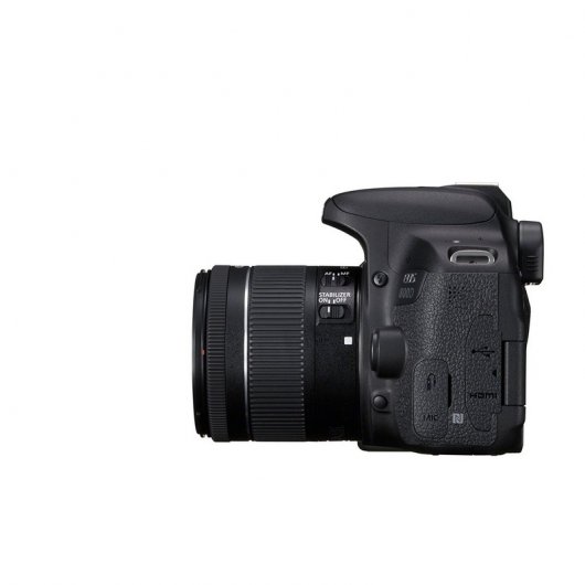 Canon 800D 24MP WiFi/Bluetooth + Objetivo EF-S 18-55mm F4-5,6 IS STM Negra