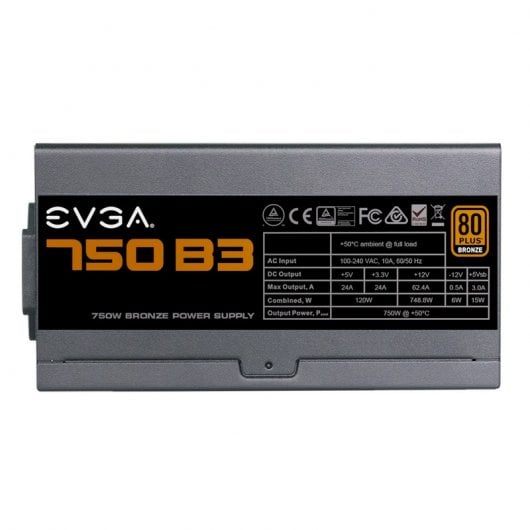EVGA B3 750W 80 Plus Bronze Modular