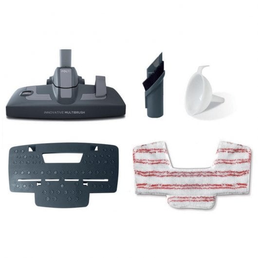 Polti Unico MCV20 Aspirador sin Bolsa Multiclónico con Generador de Vapor 2200W