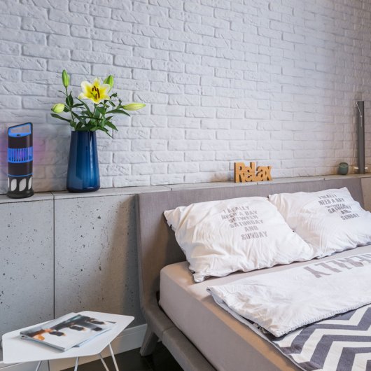 Purline ZZAP TRAP Mata Insectos Sobremesa con Ventilador