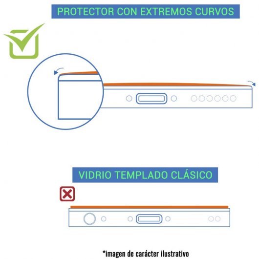 BeCool Protector Cristal 3D Templado Cobertura Total para Samsung Galaxy S8